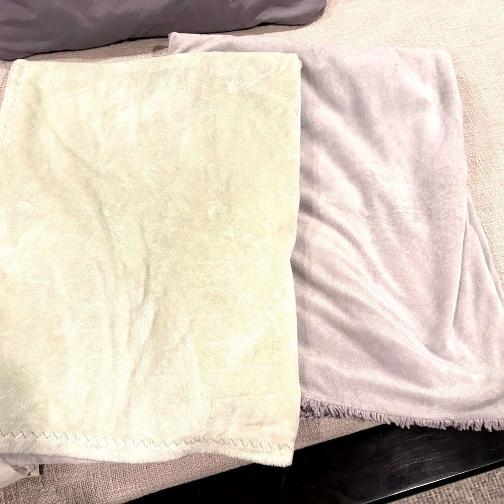 Pottery Barn baby blankets